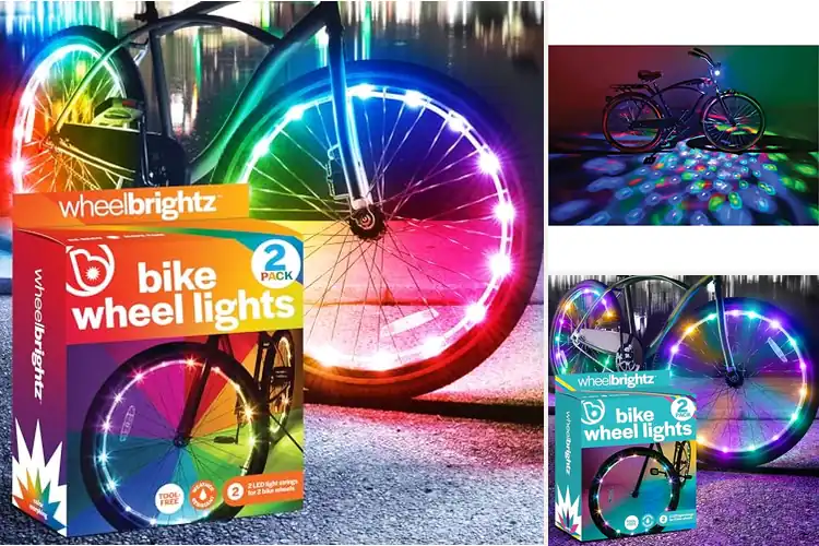 Detailed view of Best Burning Man Bike Lights: Ride Safe & Be Seen