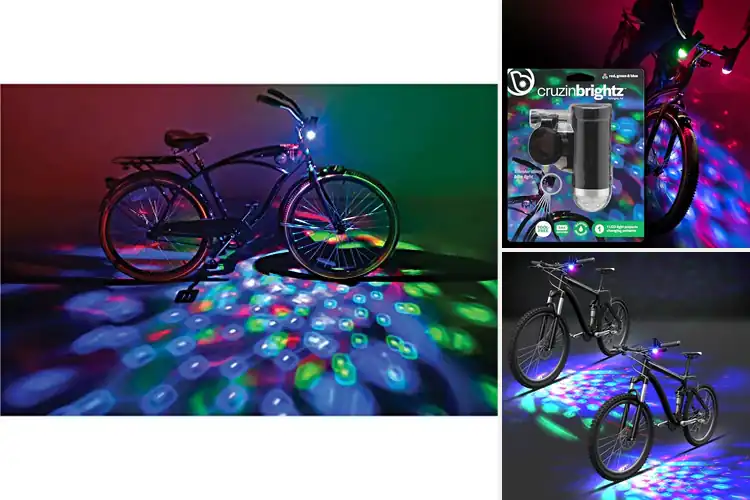 Detailed view of Best Disco Bike Lights for Colorful Night Rides
