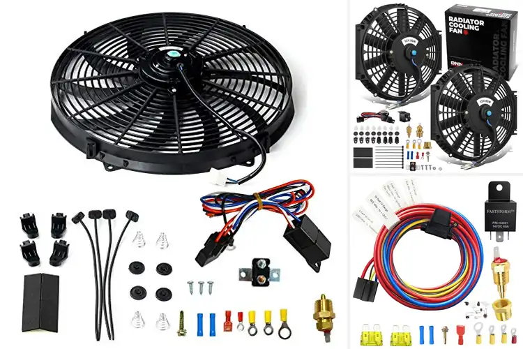 Detailed view of Best Electric Cooling Fan Kits