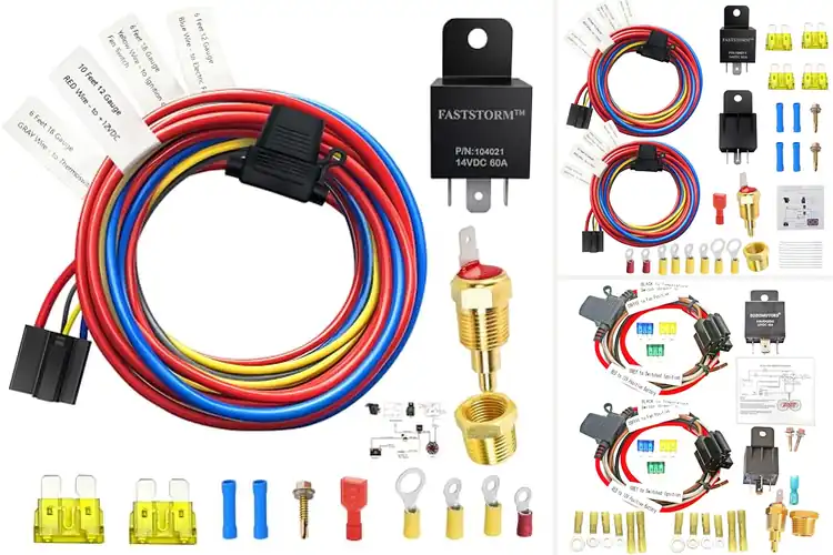Detailed view of Best Electric Fan Wiring Kits