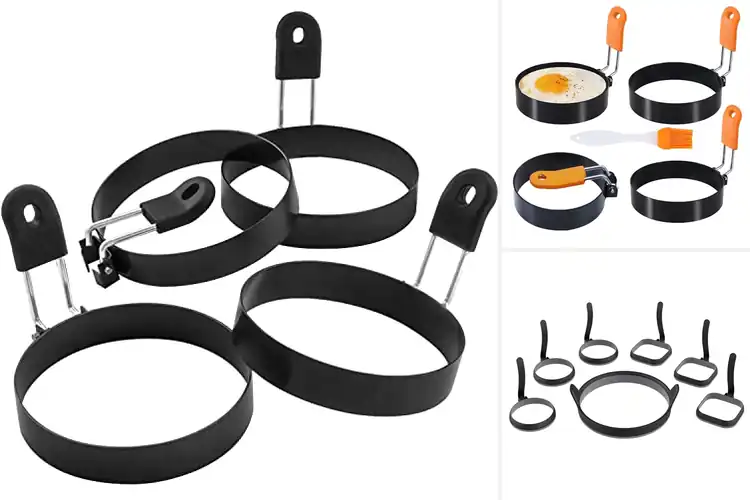 Detailed view of Best Griddle Egg Molds: Perfectly Shaped Eggs Every Time