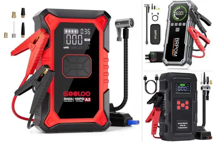 Detailed view of Best Jump Starters With Air Compressors