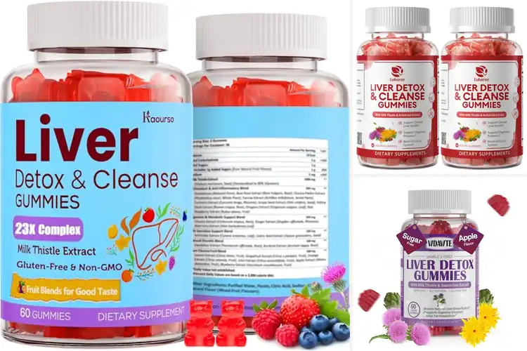 Detailed view of Best Liver Detox Gummies for Daily Wellness