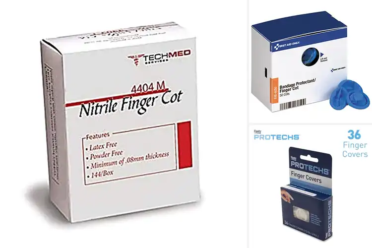 Detailed view of Best Medical Finger Cots for Comfort & Protection