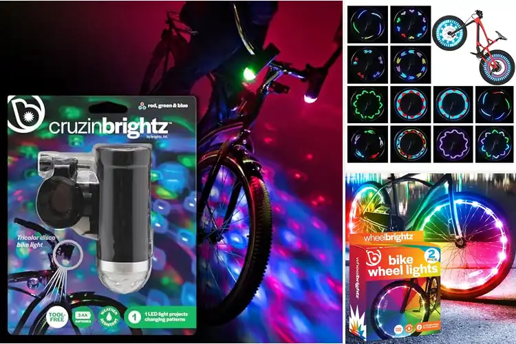 Detailed view of Best Rave Bike Lights: Illuminate Your Night Adventures
