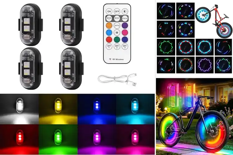 Detailed view of Best RGB Bike Lights