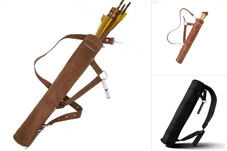 Detailed view of Best Shoulder Carry Archery Quivers