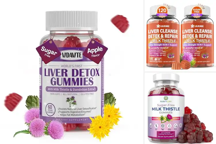 Detailed view of Best Sugar-Free Liver Cleanse Gummies