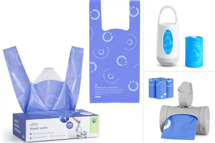 Detailed view of Best Travel Diaper Disposal Bags for Odor-Free Trips