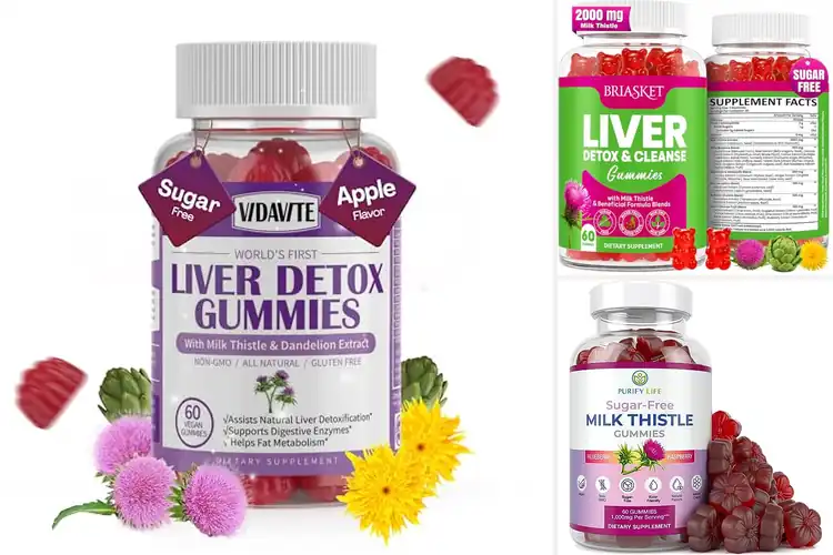 Detailed view of Best USA Made Liver Detox Gummies