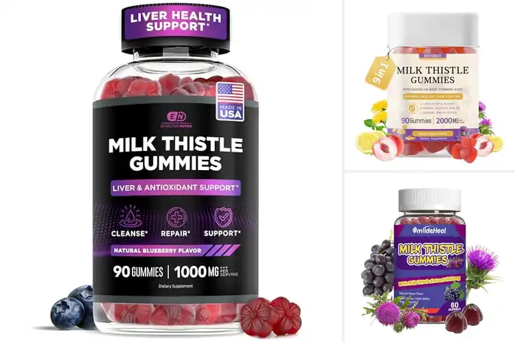 Detailed view of Best Vegan Milk Thistle Gummies: Top 10 Tasty Picks